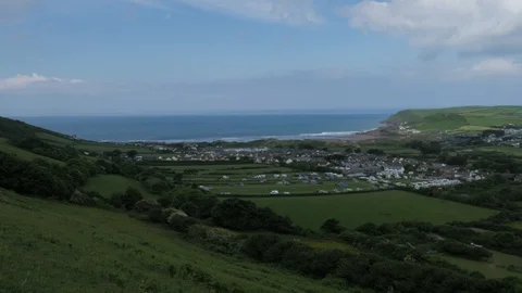 Croyde Bay, Devon, UK 스톡 동영상 90545945
