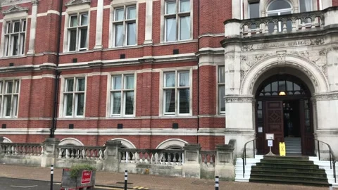 Croydon Council building Stock Footage 167285386