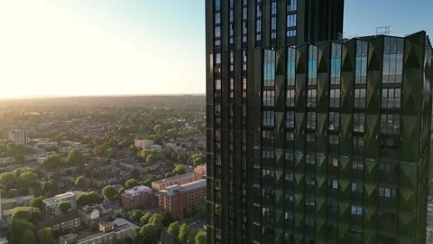 Croydon Highrise Stock Footage 261350371