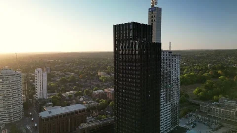 Croydon Highrise Vídeo Stock 261350415