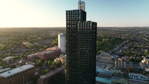 Croydon Highrise Stock Footage 261350773