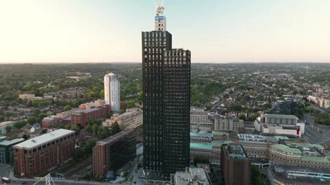 Croydon Highrise Stock Footage 261351015
