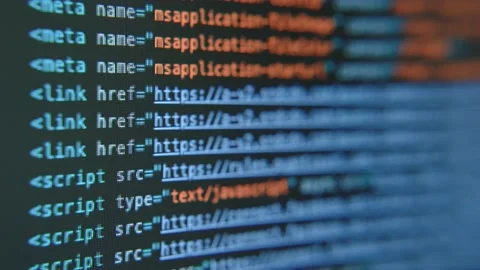 CRT coding Overlay. Television Scanlines. Stock Footage 205038170