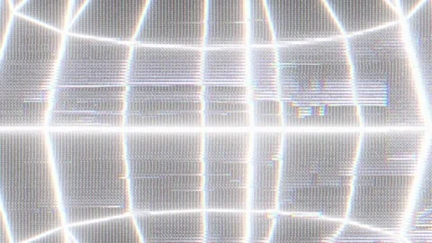 CRT Distortion Element. Sphere Vídeo Stock 155329377