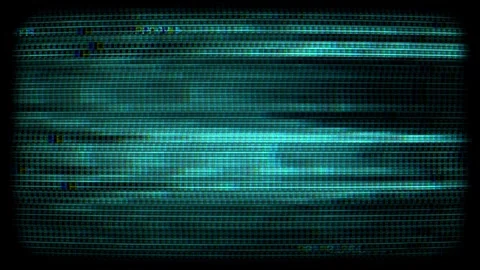 CRT Distortion Screen 06 Stock Footage 294062502
