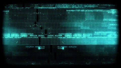 CRT Distortion Screen 07 Video stock 294062794