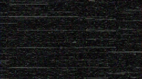 CRT Glitch Effect Video stock 251921972