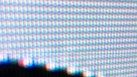 CRT TV screen Stock-Footage 89857416