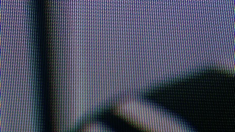 CRT TV screen Stock-Footage 89857646