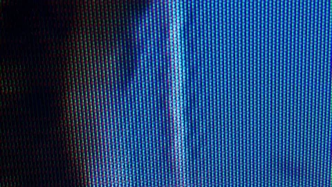 CRT TV screen Stock-Footage 89857665