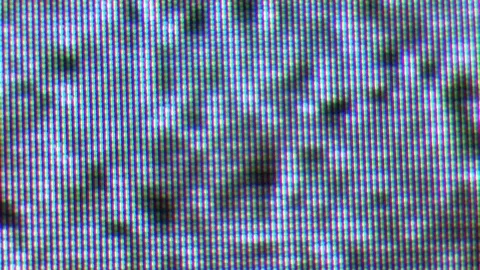 CRT TV screen Stock-Footage 89857690