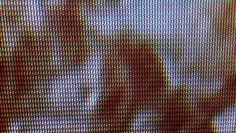 CRT TV screen Stock-Footage 89857737