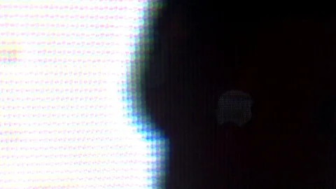 CRT TV screen Stock-Footage 89857786