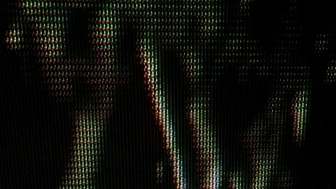 CRT TV screen Stock-Footage 89857803