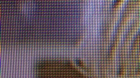 CRT TV screen Stock-Footage 89857842