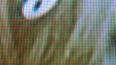 CRT TV screen Stock-Footage 89857844
