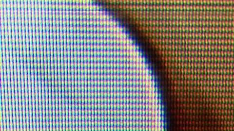 CRT TV screen Stock-Footage 89857913