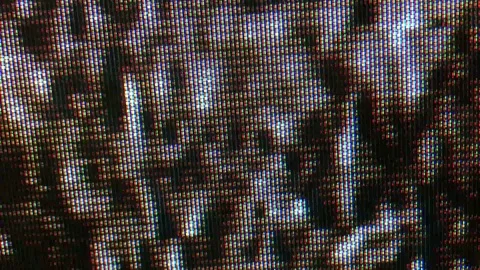 CRT TV screen Видео 89858127