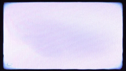 CRT TV Screen Static Noise, Analog Retro VHS Overlay, Video Effect Stock Footage 323784234