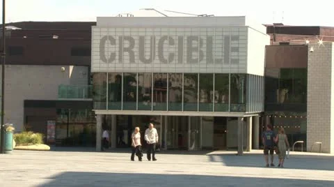 The Crucible Theatre Stock Footage 12364226