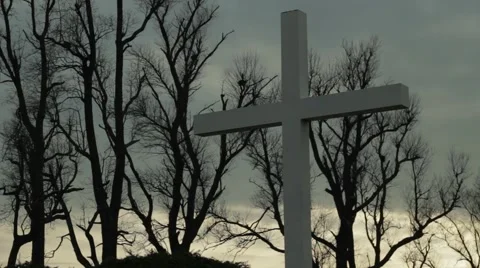 Crucifix 스톡 동영상 1128196
