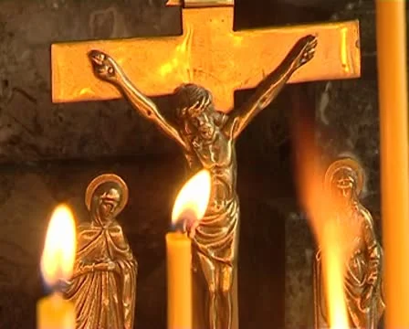 Crucifix Stock Footage 8957014