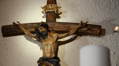 Crucifix Stock Footage 33550245