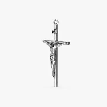 Crucifix Pendant 3D Model