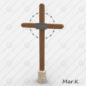 Crucifix_2 3D Model