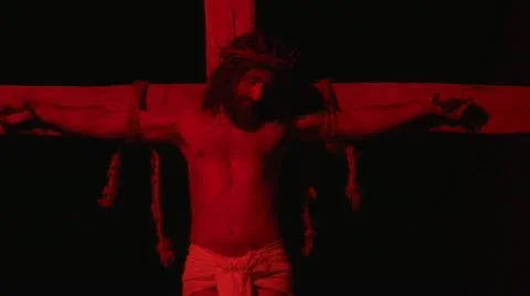 Crucifixion dead Video stock 10882703