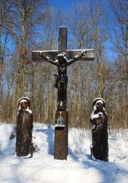 Crucifixion Foto stock
