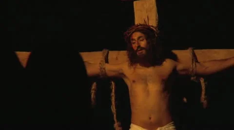 Crucifixion vinegar Video stock 10883383