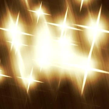 Cruciform lights on the dark Stock Photos