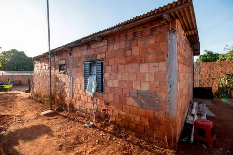 Crude Housing Constrution Stock Photos