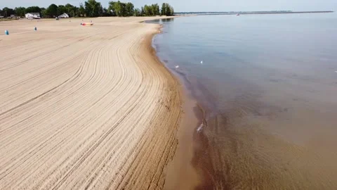 Cruise Along the Beach Stock Footage 159450971