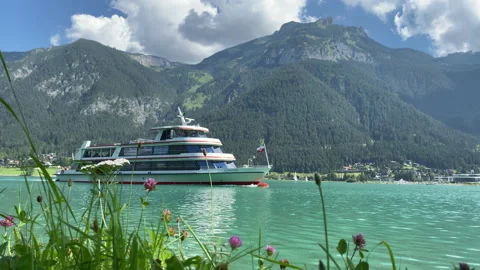 Cruise in the Alps Stock Footage 142276740
