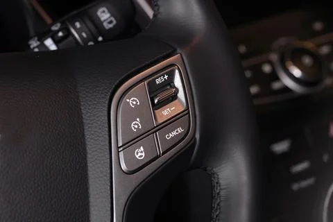 Cruise control button Foto stock