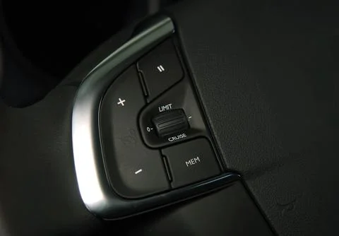 Cruise control button Stock Photos