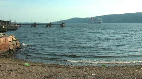 Cruise on the liner Stock Footage 8927520