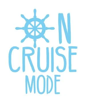 Cruise Mode On Stock Illustration