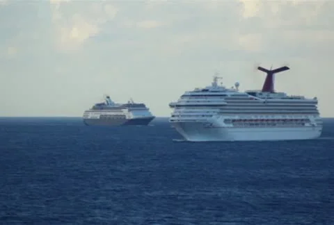 Cruise Ship 08 SD Stock Footage 9455419