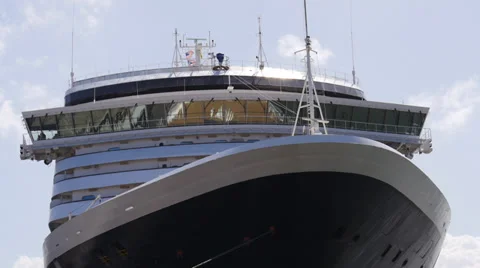 Cruise ship captain comand bridge pilot house 3 Stock Footage 33340012