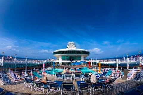 Cruise Ship Deck Stock Photos