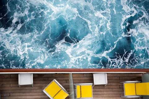 Cruise ship deck Stock-Fotos