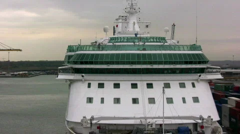 Cruise ship Stock Footage 89252