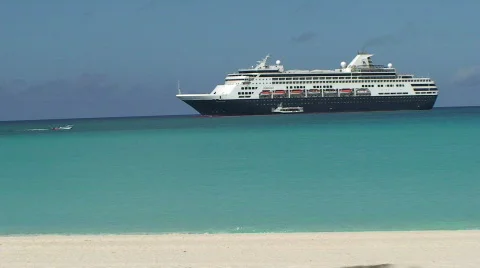 Cruise Ship Stock Footage 435707