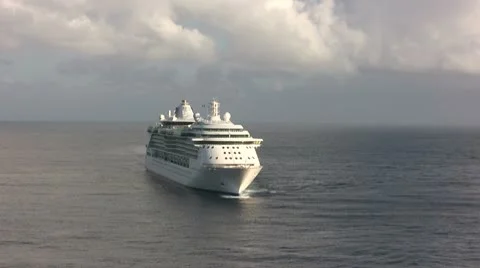 Cruise ship Stock Footage 10684427