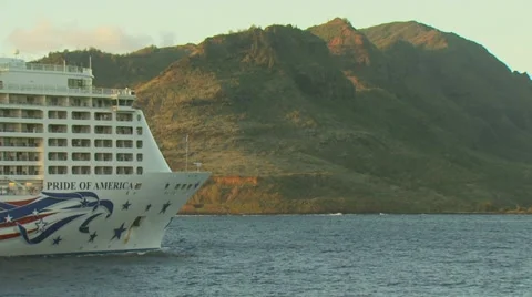 Cruise Ship Video stock 11217460