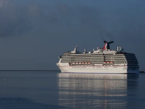 Cruise ship Stock Footage 77092974