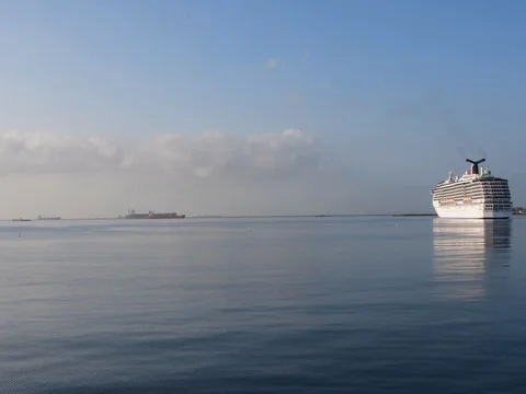 Cruise ship Stock Footage 77112673